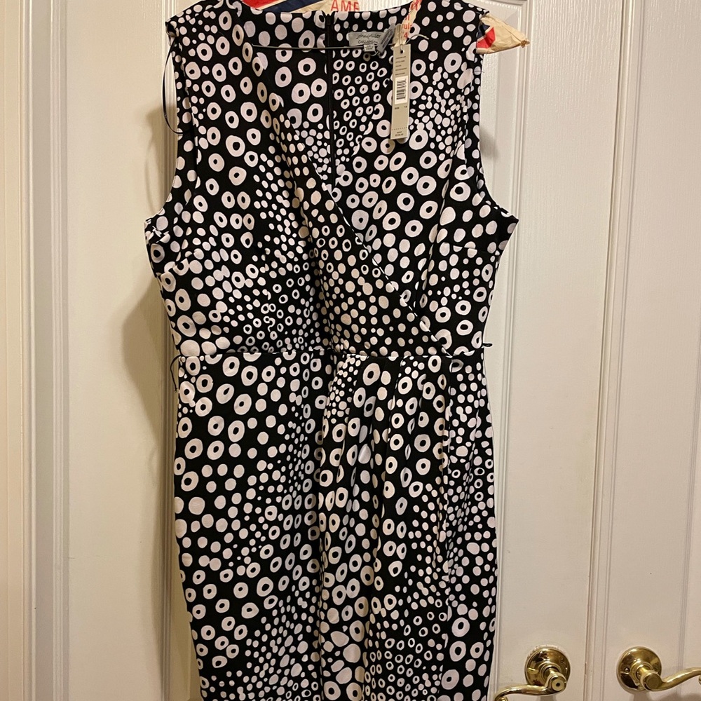 John Miller Collection Black & White Pattern Dress